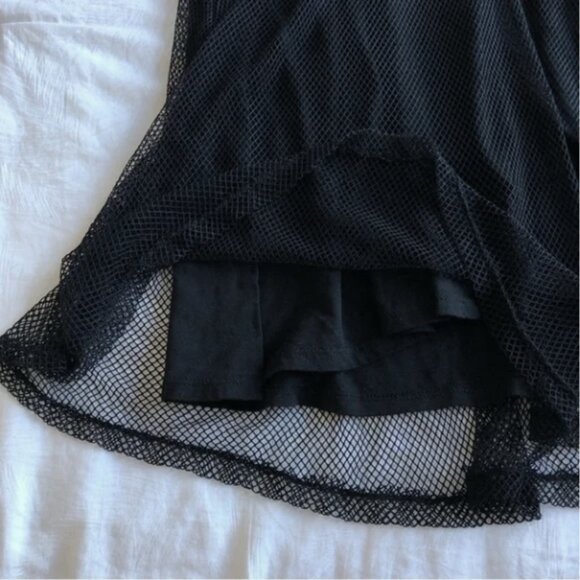 𝅺HUNTER Mesh Midi Dress With Drawstring Waist L/XL - Picture 6 of 7